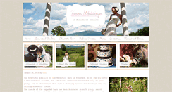 Desktop Screenshot of farmweddings.us